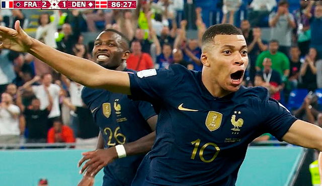 Kylian Mbappé llegó a los tres tantos con Francia. Foto: captura/FIFA