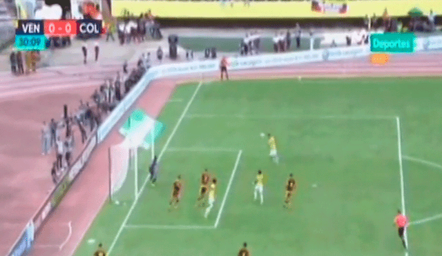 Colombia vs. Venezuela: Falcao estaba solo pero el arquero le quitó el gol de forma increíble [VIDEO]