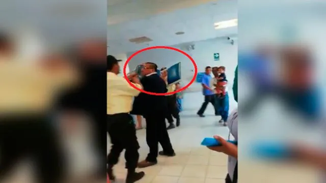 Médico denunciado por agredir a mujer en Chiclayo ataca a periodista [VIDEO]