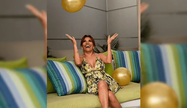 Magaly Medina festeja su primera semana de ‘Magaly TV, la firme’ en bikini