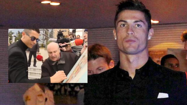 Cristiano Ronaldo recibe inesperada respuesta de hincha tras firmar autógrafo [VIDEO]