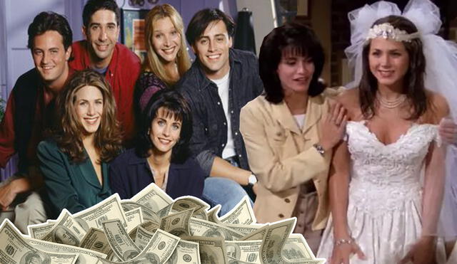 Friends está de aniversario. Elenco es uno de los mejores pagados de la televisión - Crédito: NBC