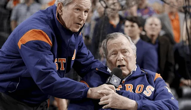 George H. W. Bush tildó de “fanfarrón” a Trump y confirmó que votó por Clinton