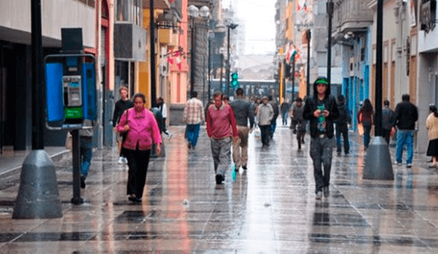 Senamhi: lluvias se repetirán en Lima hasta el viernes 12
