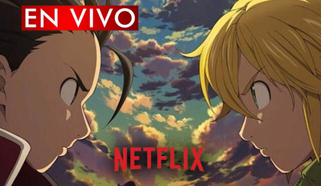 Nanatsu no Taizai 3 en Netflix. Créditos: composición/Netflix