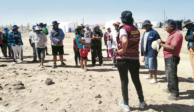 Damnificados de Mirave dejan refugio del gobierno en Tacna