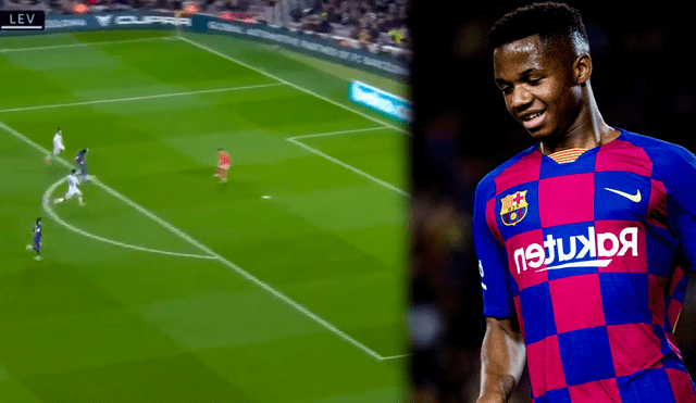 Ansu Fati anotó doblete con Barcelona sobre Levante gracias a dos asistencias de Lionel Messi.