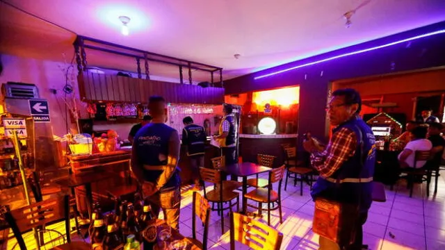 Clausuran seis bares en el Centro de Lima
