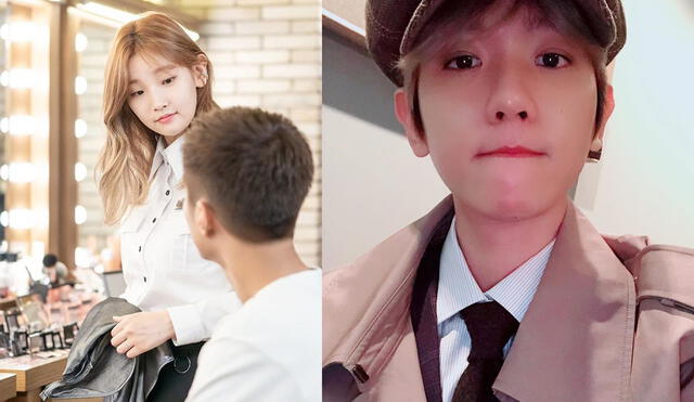 Desliza para ver más fotos de Baekhyun de EXO y el K-drama Record of youth de Park Bo Gum y Park So Dam. Créditos: SM Ent. / tvN