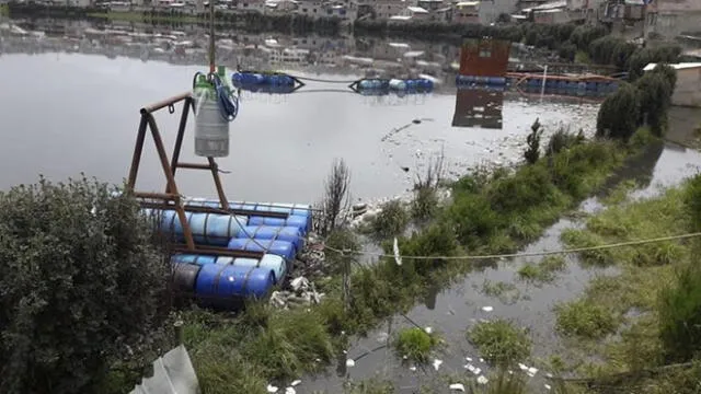 Pasco: 45 casas se inundan por desborde de laguna 
