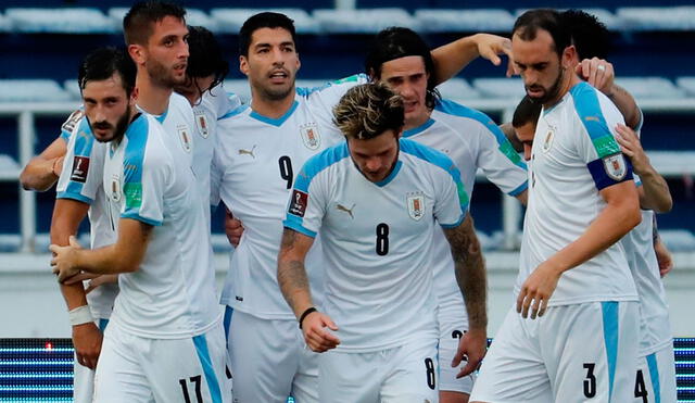 Matías Viñas no podrá estar en el duelo contra Brasil por Eliminatorias Qatar 2022. Foto: AFP.
