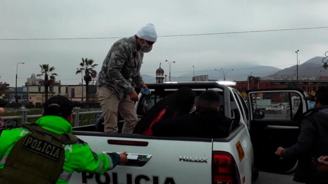 Se realizaron dos intervenciones para capturar a los delincuentes. / Créditos: Municipalidad de Lima