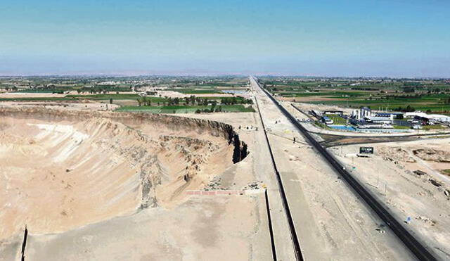Carretera Panamericana Sur cada vez más cerca de desaparecer 