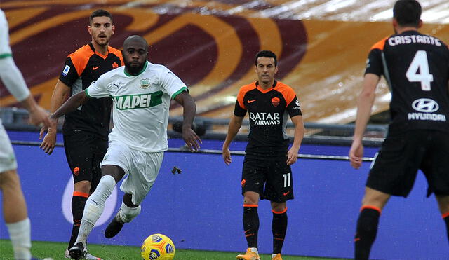 Sassuolo empató 0-0 contra la Roma la fecha pasada. Foto: Twitter Sassuolo