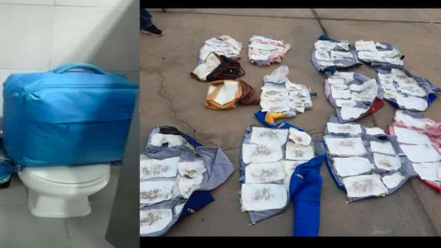 Encuentran droga en baños del aeropuerto de Huanchaco