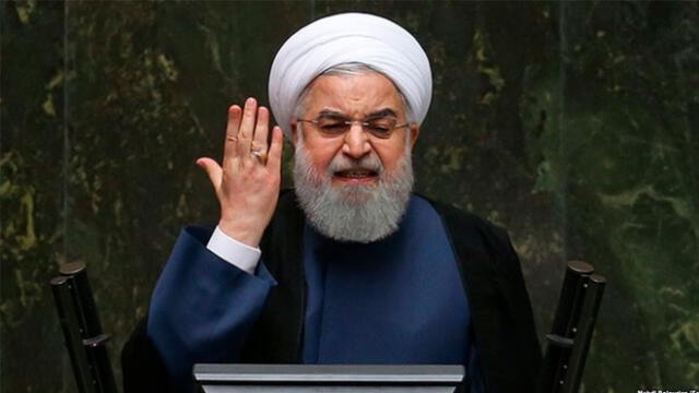 Presidente de Irán, Hasan Rohaní. Foto: difusión.