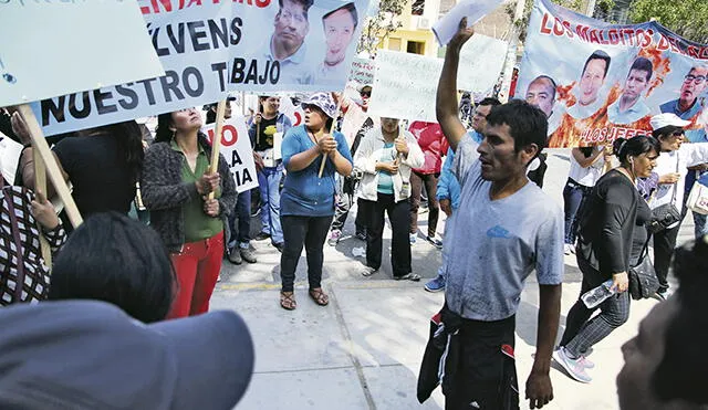 Trabajadores de Tumán exigen reponer a despedidos 