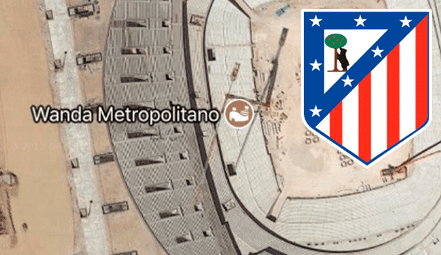 Google Maps: Usuarios se burlan del nuevo estadio del Atlético de Madrid con peculiar nombre [FOTO]