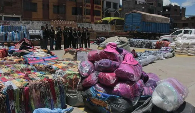 Puno: Policía decomisó mercadería de contrabando valorizada en más de s/3 millones 