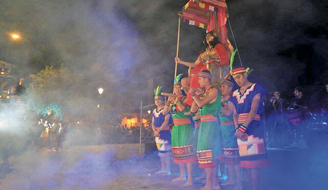 Cajamarca revivió la historia de la conquista del Tahuantisuyo