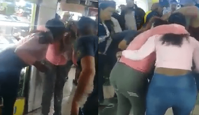 Cercado de Lima: arrojan thinner a una mujer en Las Malvinas [VIDEO]