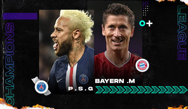 Final de la Champions League PSG vs. Bayern Múnich. Gráfica: Fabrizio Oviedo/La República