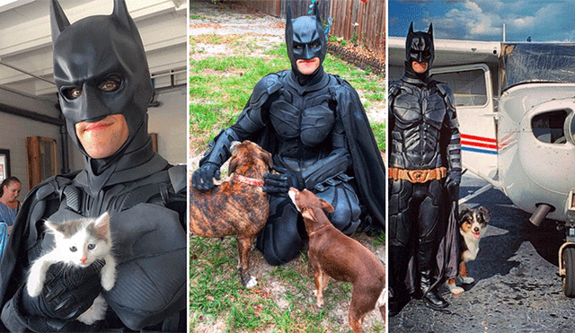 YouTube viral: ‘Batman’ rescata animales que están por ser sacrificados y busca familias que los adopten [VIDEO]