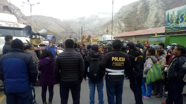 La Oroya: Se suspendió paro de transportistas hasta el 26 de marzo [VIDEO] 