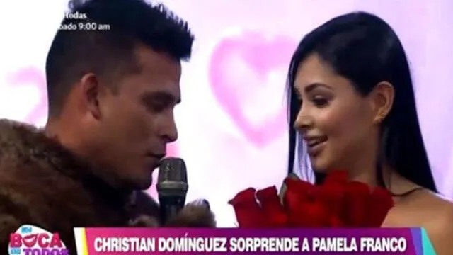 Christian Domínguez y Pamela Franco se muestran más enamorados que nunca