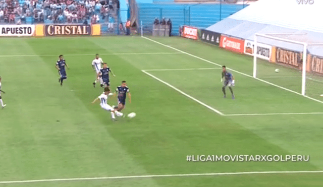 Juan Tuesta decretó el empate en el Alberto Gallardo y complica las aspiraciones de Sporting Cristal en el Torneo Clausura 2019. | Foto: Gol Perú