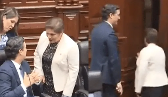 Salgado sacó a Salaverry del Pleno, tras enfrentamiento con Bartra [VIDEO]