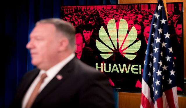 China acusa a Estados Unidos de amedrentar a otras naciones para que no permitan a Huawei el correcto funcionamiento de sus operaciones. Foto: AFP