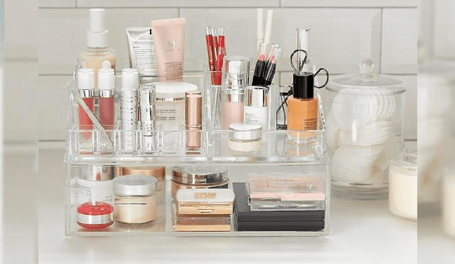 Organiza tus cremas y productos de maquillaje al estilo de Marie Kondo