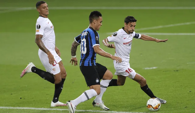 Lukaku abrió el marcador para el Inter. (Créditos: AFP)