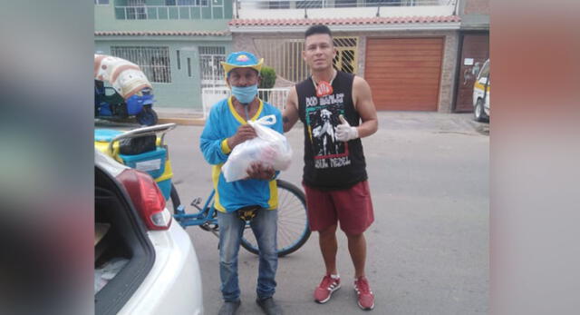 Alfredo Rojas regresó a Chiclayo para brindar ayuda.