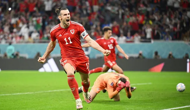 Gareth Bale anotó su primer gol en una Copa del Mundo. Foto: FIFA World Cup
