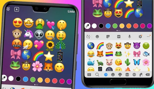 Ya puedes tener los emojis de iPhone en Android. Foto: Captura / YouTube.