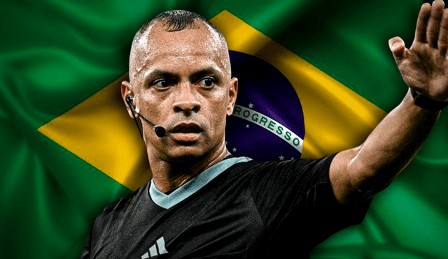 El réferi brasileño fue nominado a mejor árbitro del mundo. Foto: composición RL/BolaVip/MundoDeportivo