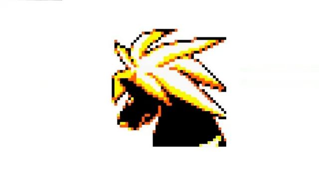 Sprite de Raikou en la beta de Pokémon Gold and Silver's de 1997.