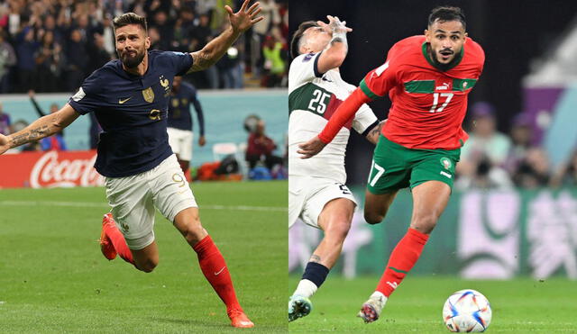 Giroud y Boufal son las figuras de las escuadras mediterraneas. Foto: Composición LR/EFE