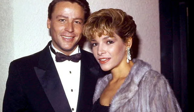 Mary Paz Banquells y Alfredo Adame en 1992. Foto: Mezcalente.com