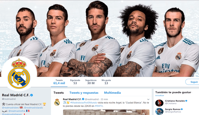 Real Madrid ahora transmitirá contenido exclusivo de video por Twitter