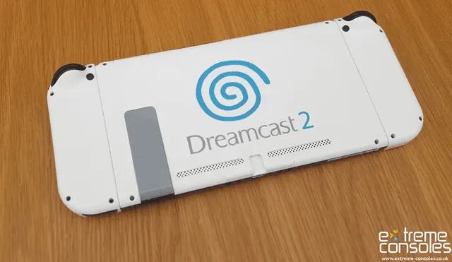 Modifican una Nintendo Switch con referencia a la Sega Dreamcast 2 [FOTOS]