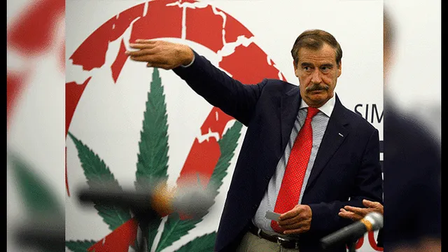 Vicente Fox a favor de legalización de la marihuana en México