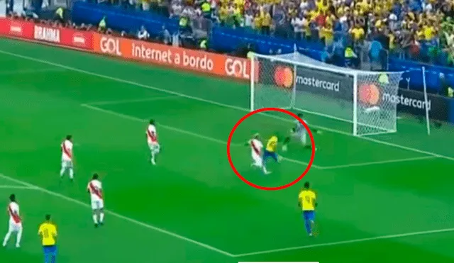 Perú vs Brasil: gol de Dani Alves en la Copa América 2019