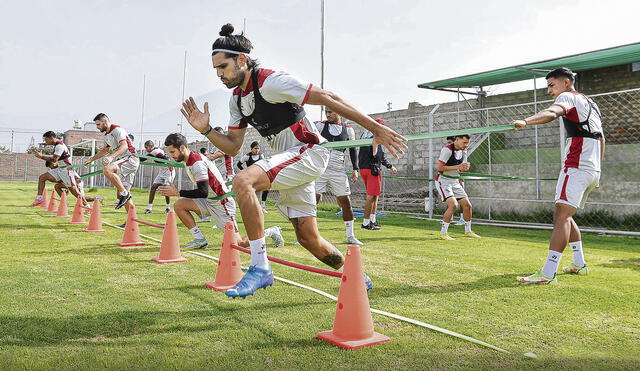 full. Los entrenamientos de Magnín con el FBC Melgar.