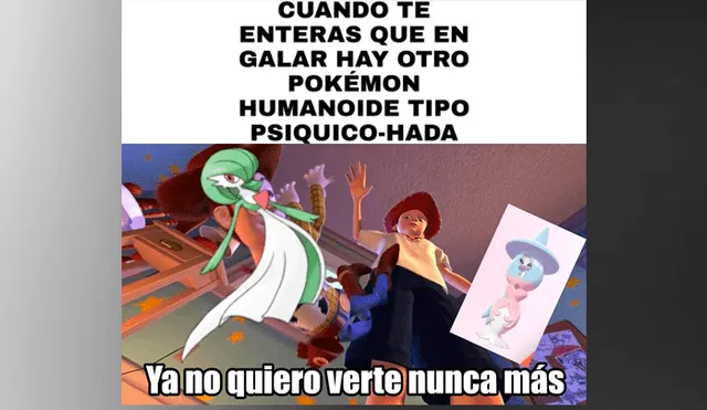 Los mejores memes de los pokémon de Galar filtrados en redes sociales.