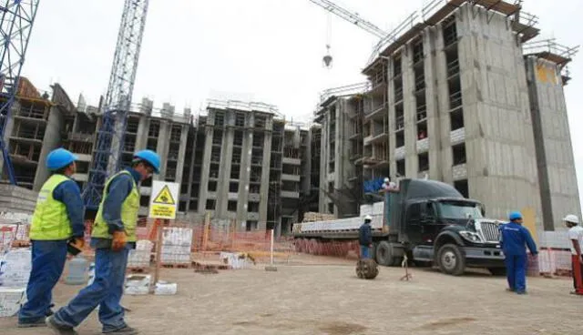 INEI: sector construcción creció 7,5% en el segundo trimestre