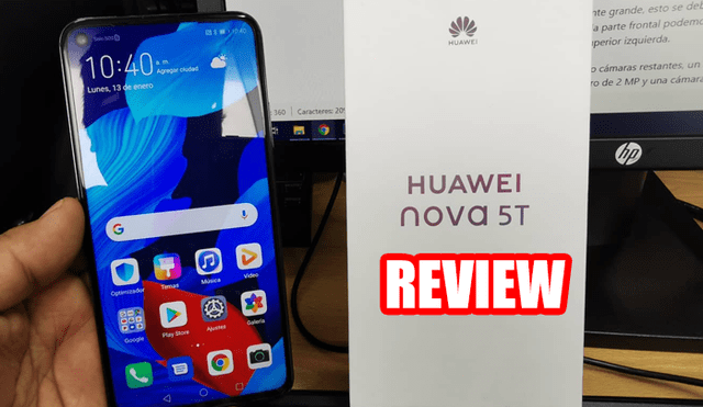 Probamos el Huawei Nova 5T por algunas semanas y en esta reseña revelamos lo positivo y negativo de este nuevo smartphone. Foto: Juan José López Cuya.