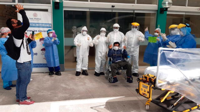 Paciente vence el coronavirus en Moyobamba
